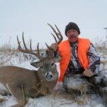 Snowy whitetail hunt